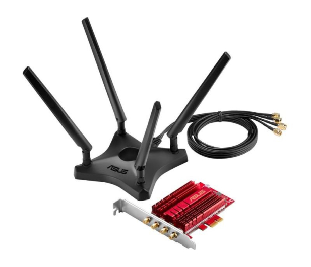 ASUS PCE-AC88 (3100Mb/s a/b/g/n/ac) - 324466 - zdjęcie 4